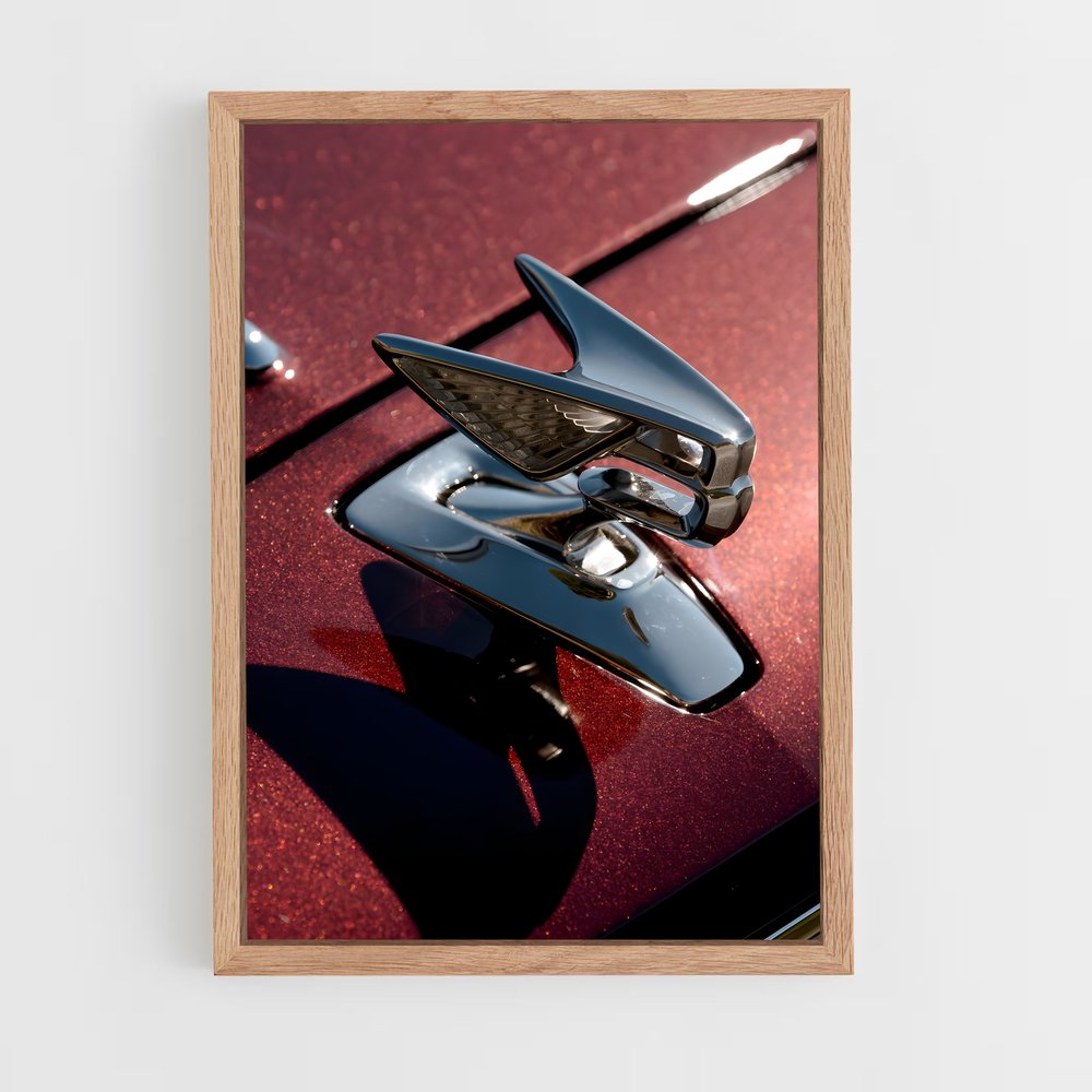 Poster L'Élégance Aérienne – affiche Bentley (vue 4)
